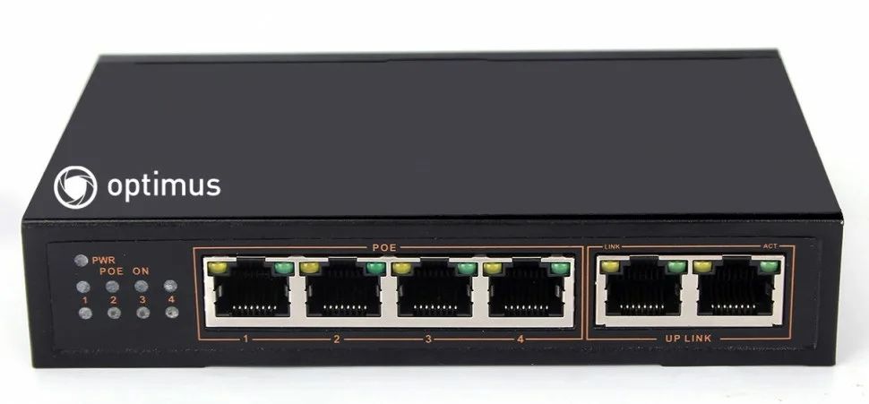 Коммутатор PoE-коммутатор свитч 8 портовый