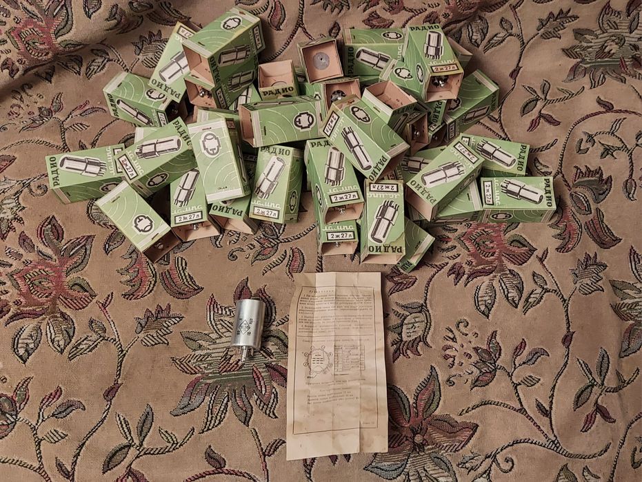 Радиолампы новые ссср