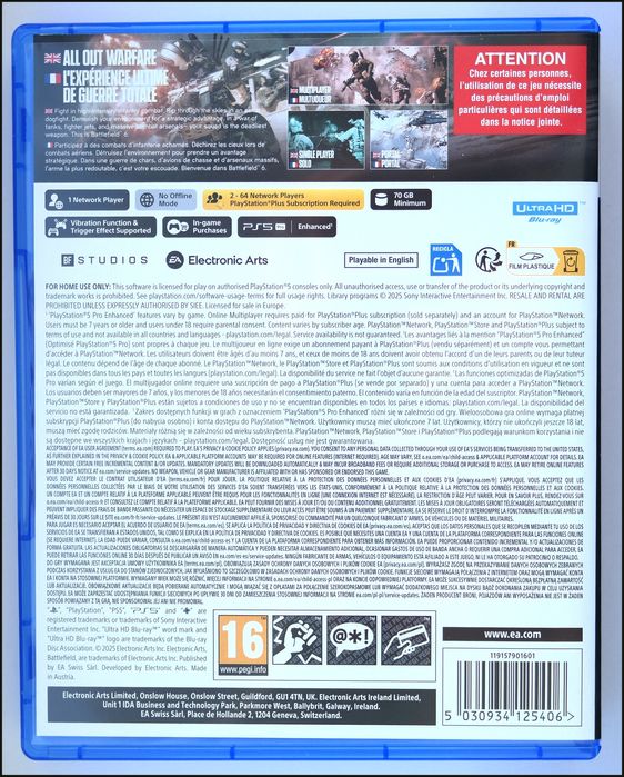 Battlefield 6 Playstation 5 Battlefield VI PS5