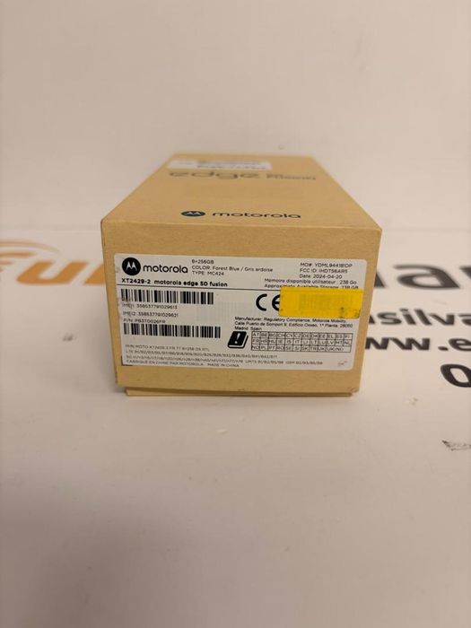 Motorola Edge 50 Fusion, Dual SIM, 256GB, 8GB, 5G, Forest Blue -T-
