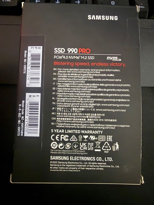 990 pro Samsung 2tb sigilat
