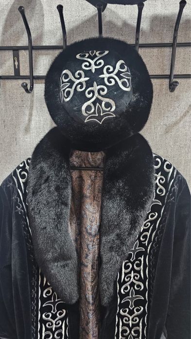 Новый норковый шапан