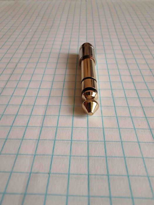 переходник для наушников или микрофона 3.5 мм на 6.3 мм Американский