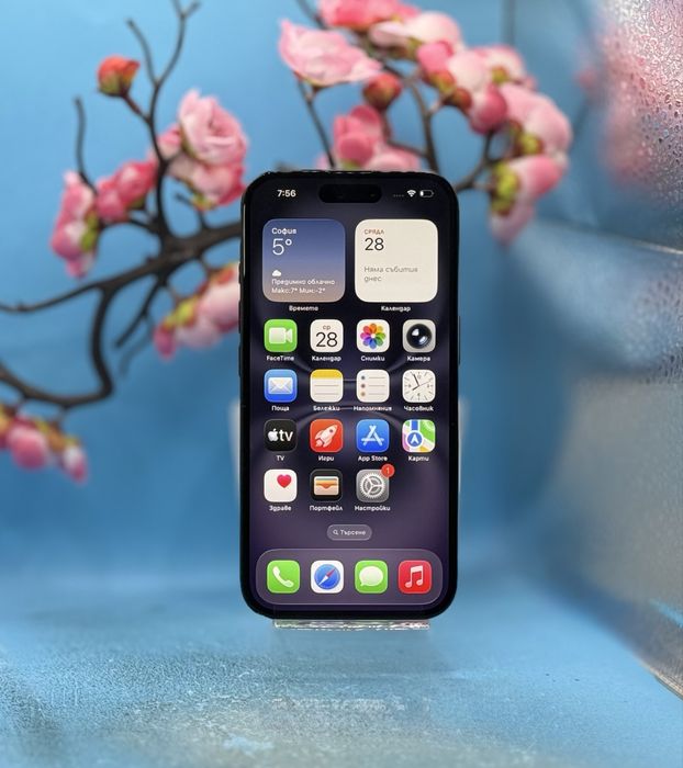 ГАРАНЦИОНЕН!!! Apple iPhone 16, 128GB, 5G, Black