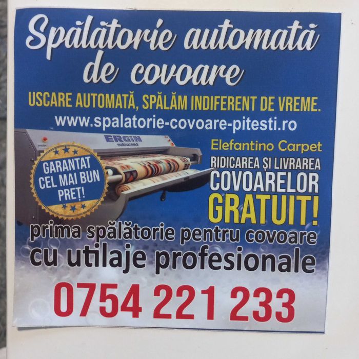 spalam covoare la super preț 14  lei  mp  spălăm canapele la domiciliu