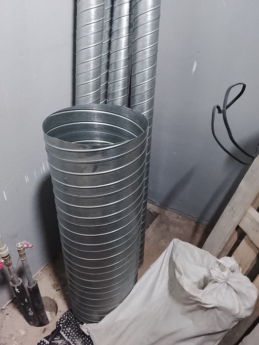 Продам 0.5 диаметр трубы рифлёные для вентиляции