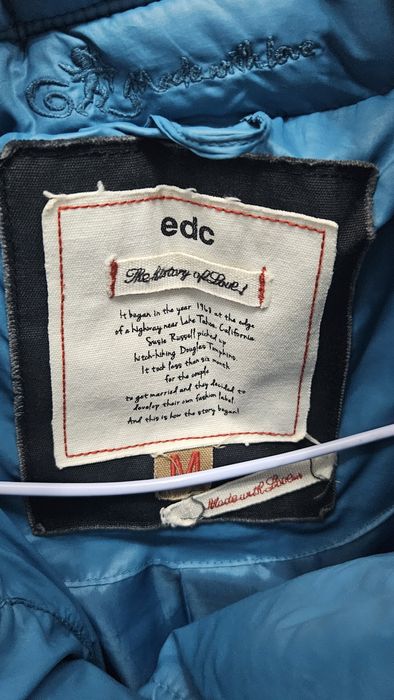 Куртка EDC бирюзовый цвет