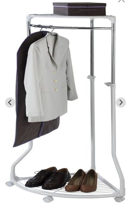 Ъглова закачалка за дрехи и обувки на WENKO