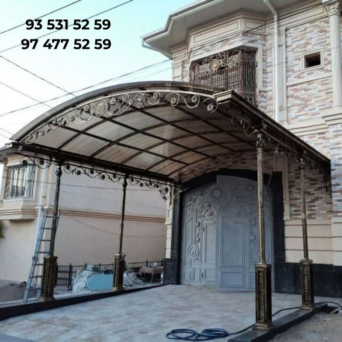 Навес Лексан Стекло | Naves leksan