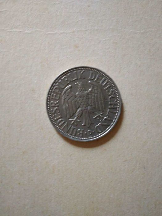 германия 1 марка, 1965