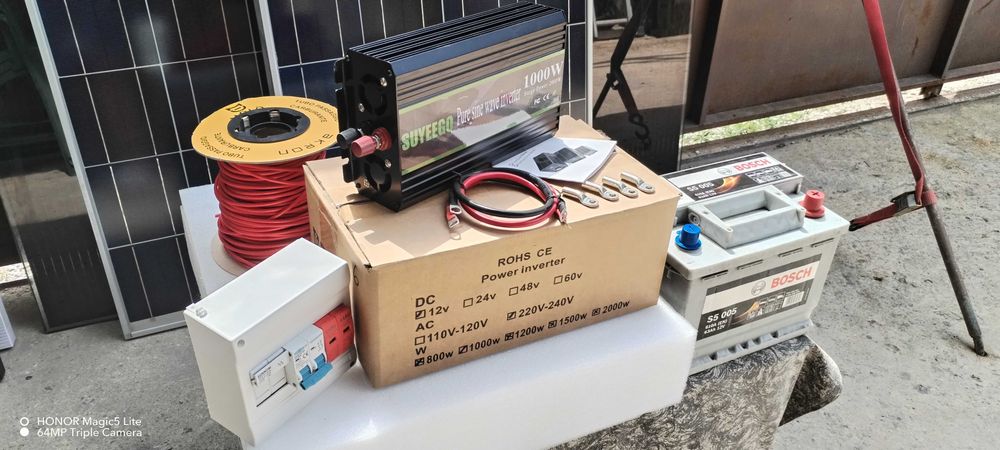 Инвертор 2000 W пълна синусоида+акумулатор и мн. други ТОП предложения