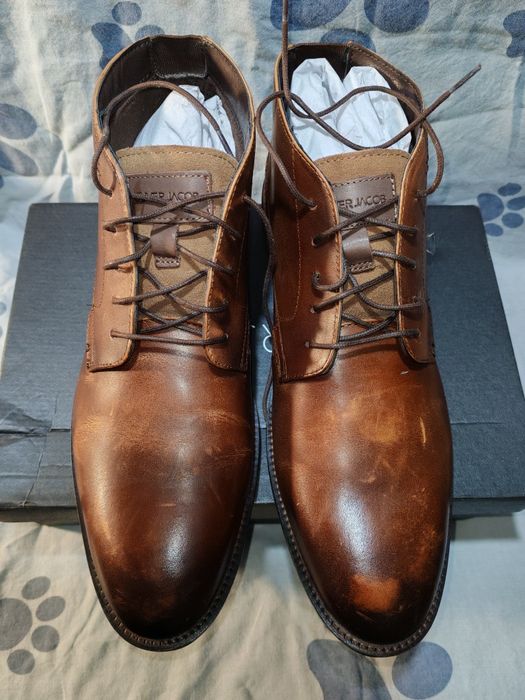 Удобни мъжки кларкове от естествена кожа Oliver Jacob № 45