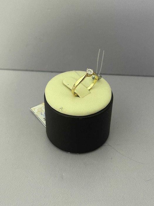 Золотое кольцо с бриллиантом, 585 / СА72111