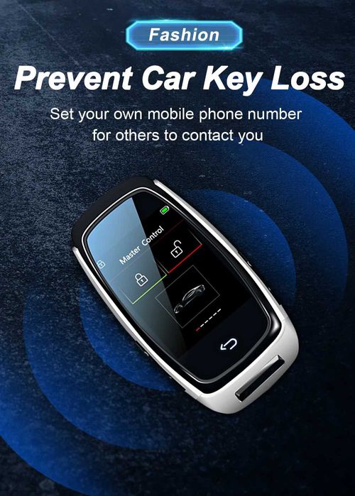 Cheie Smart LCD Key – Keyless Go pentru Audi/BMW/Ford/Mazda/Toyota/KIA