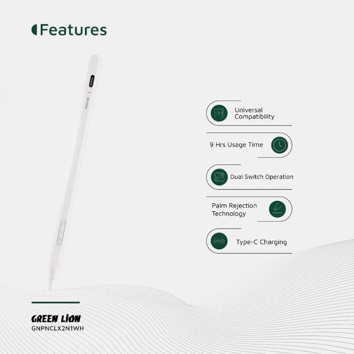 Apple Pencil Green Lion 2-in-1 — Стилус для iPad. Есть доставка