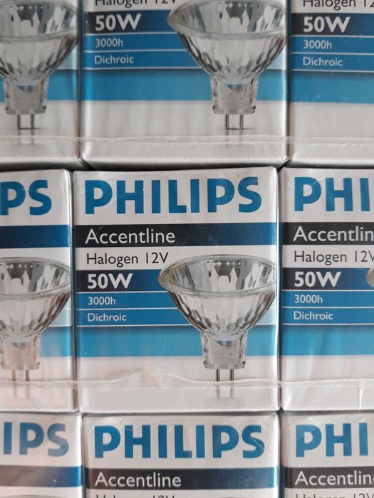 13 becuri halogen NOI, 50W, 12V
