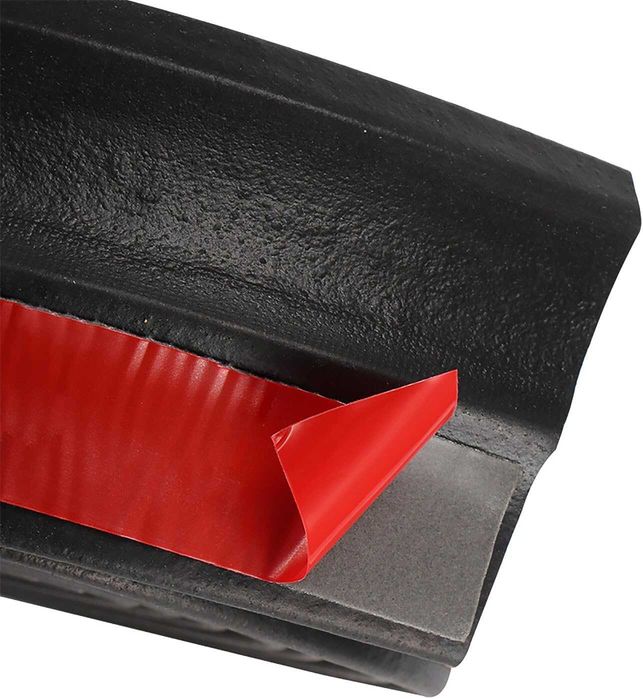 Универсален лип спойлер за брони SAMURAI - Черен