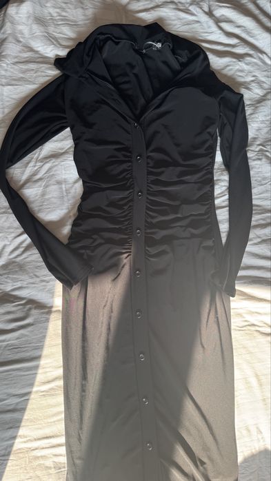 Дамски дълги черни рокли