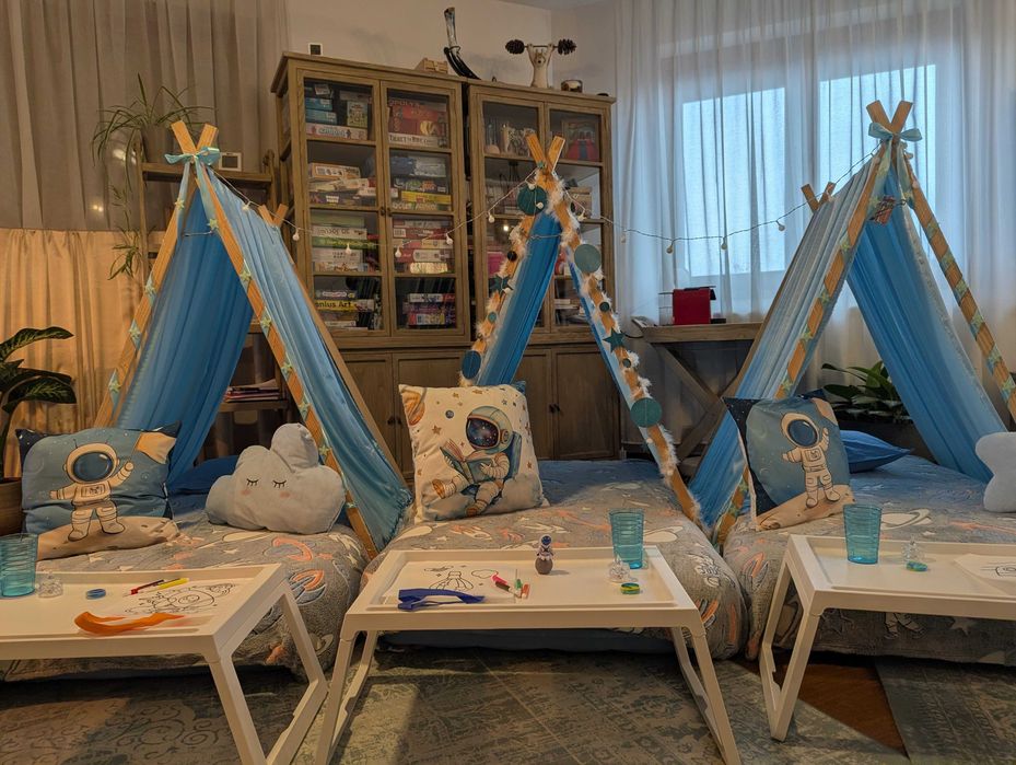 Cort petreceri copii Sleepover party
