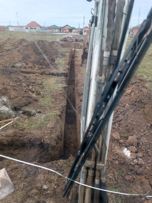 Miniexcavator nisip pământ etc