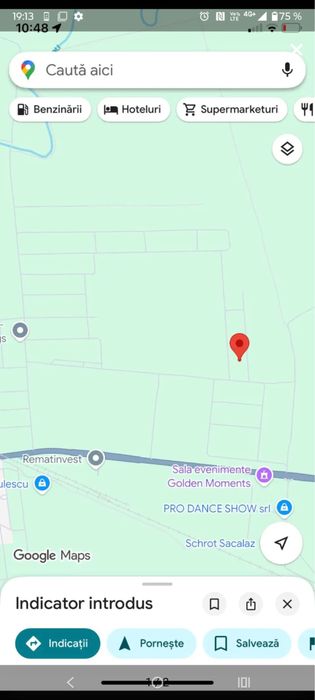 Teren  intravilan Sacalaz 2 fronturi  , unul de 27 ml