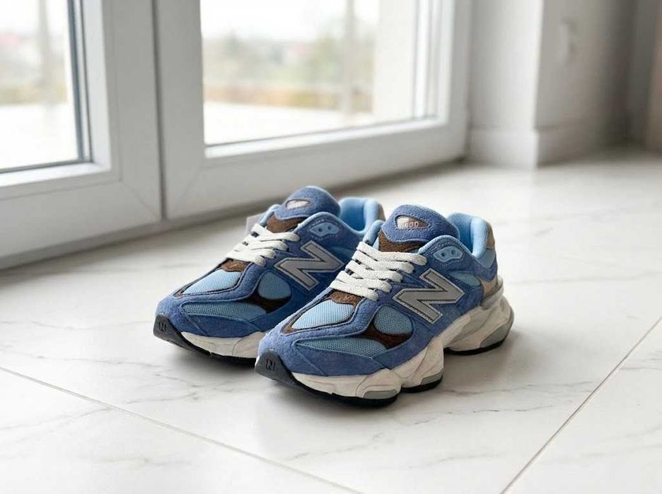 Adidasi New Balance 9060 Baby Blue - Materiale PREMIUM