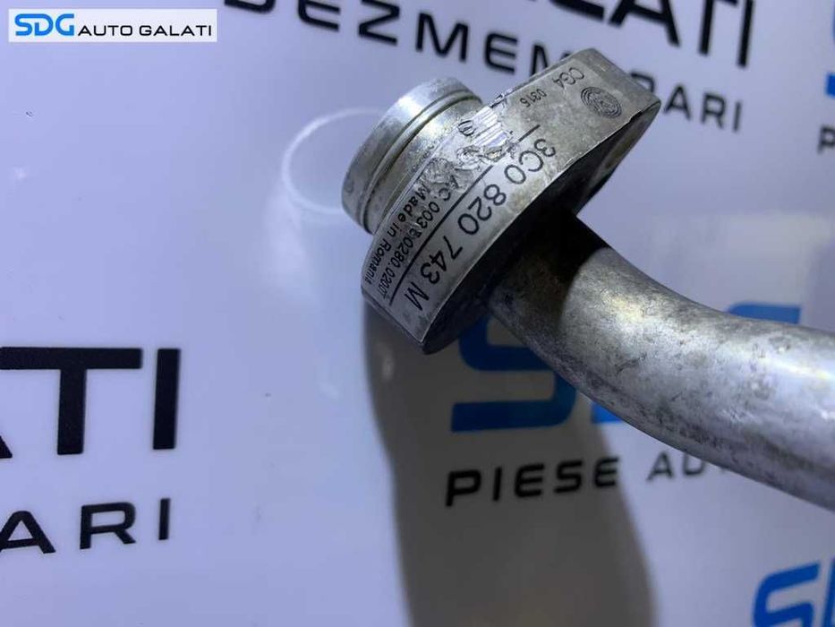 Teava Conducta AC Clima VW Passat B6 1.9 TDI BKC BXE 2005 - 2010 Cod 3C0820743M