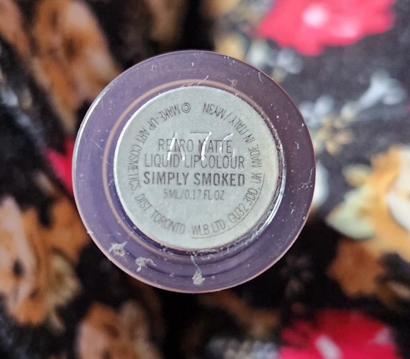 Ruj lichid Mac, Retro Matte Liquid Lipcolor