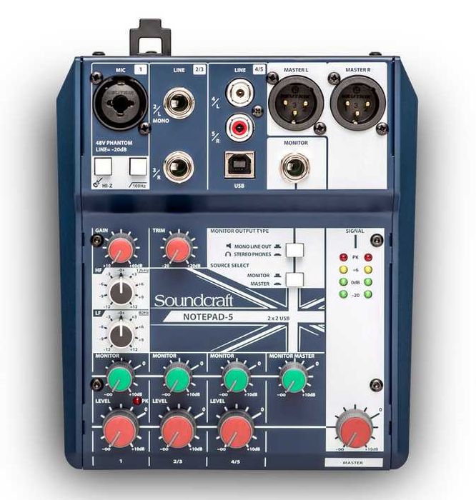 Soundcraft Notepad-5