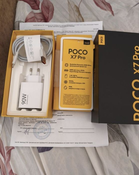 Xiaomi Poco X7Pro, на гарантии, Обмен!