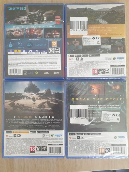 Продавам PS4 /PS5 игри в отлично състояние!