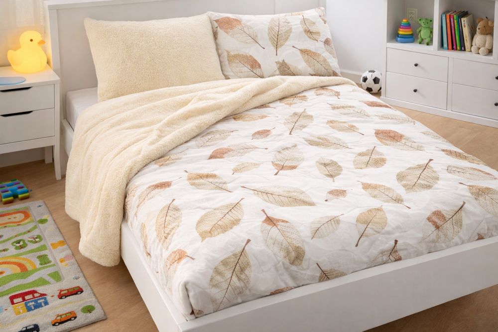 Двулицеви олекотени завивки полар | 100% Памук 150х220 | 200х220см