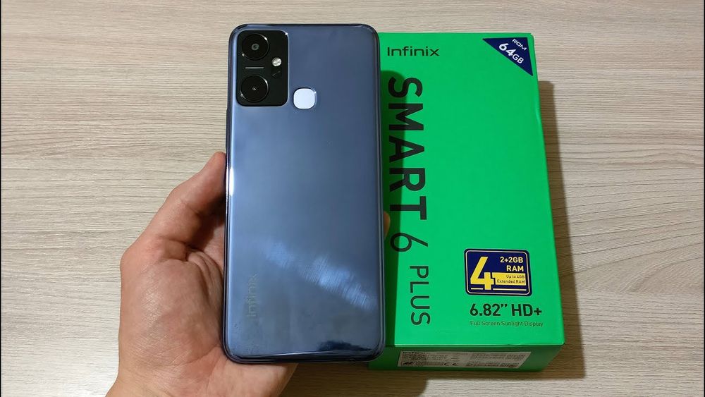Infinix smart 6 plus 64/4gb