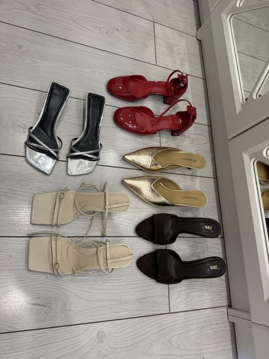 Обувь zara mango летняя