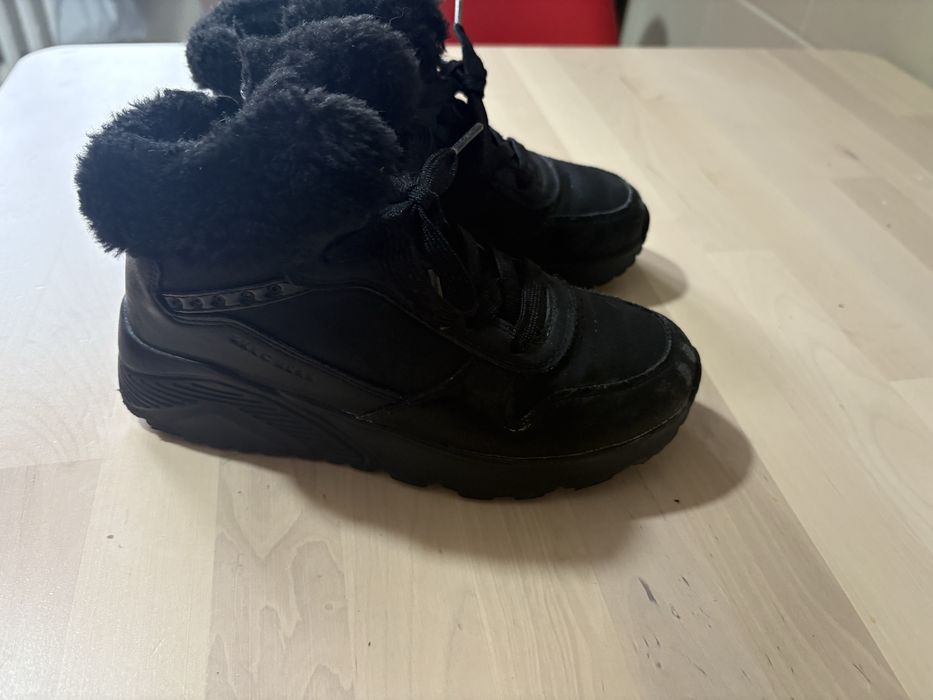 OFERTA Ghete piele fete Lasocki 31 + cadou ghete Skechers