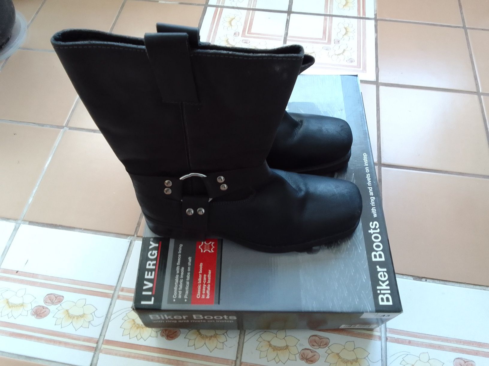 Livergy cheap biker boots