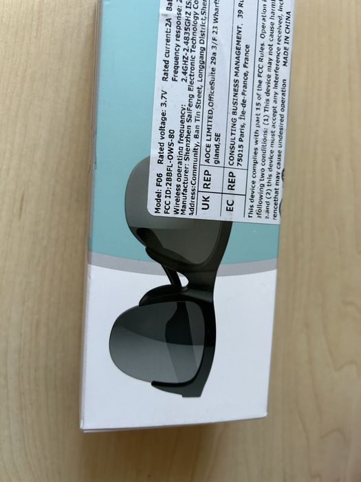 Ochelari de soare smart, bluetooth