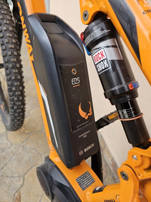 Conway eMTB electrică Bosch CX 500Wh | Full suspension | MTB electric