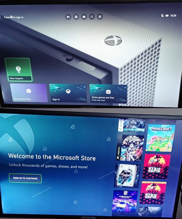 Consolă Xbox One S 1TB + jocuri Minecraft