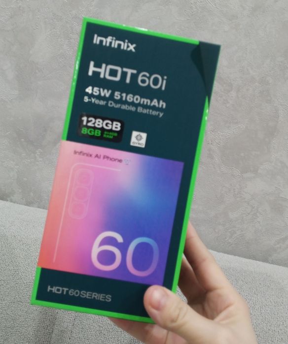 Infinix Hot 60i в идеальном состоянии
