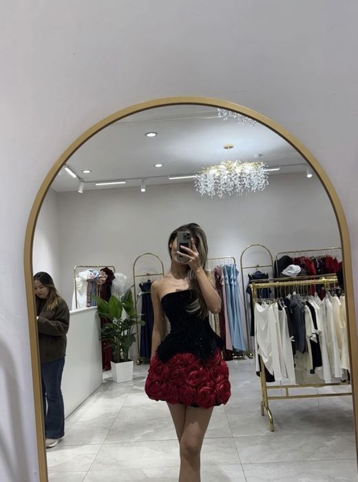 Вечернее платье корсет S