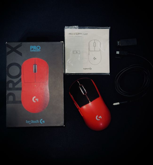 Logitech G Pro X Superlight Red