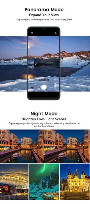 Смартфон Blackview Wave 9C Android 15 Face ID 128GB Нов