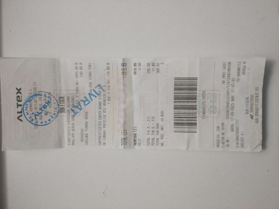 Espressor Automat Philips 3300