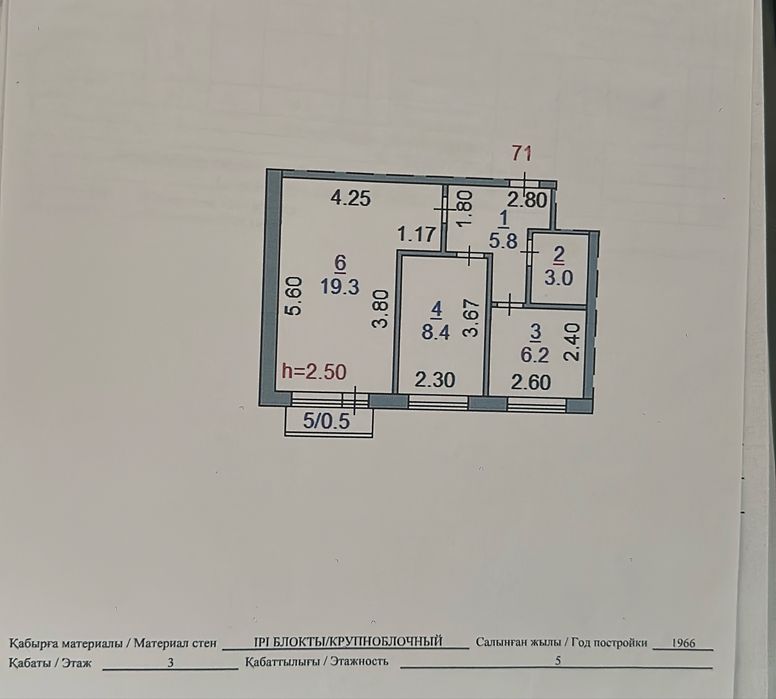 2-х ком в центре