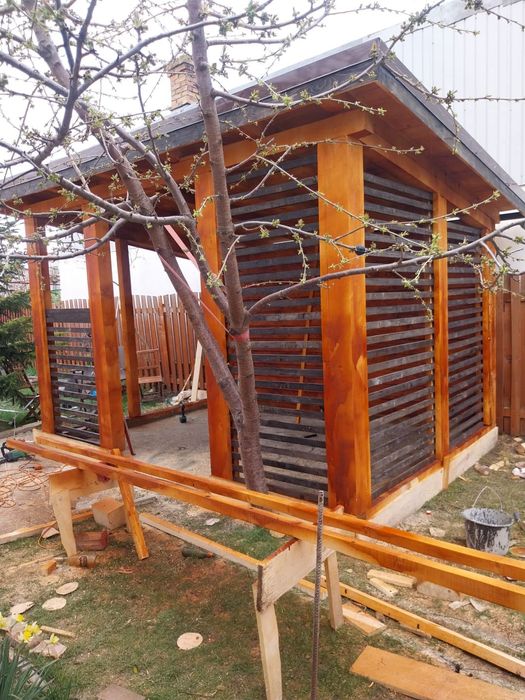 Foișoare, terase, magazii, pergole, căsuțe etc