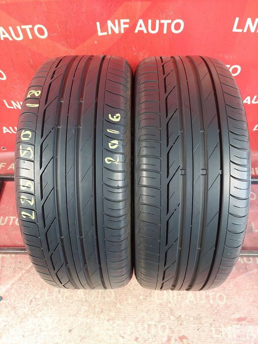 Anvelope de VARA - 225/50/18 - BRIDGESTONE - 7 MM - DOT 2016 !