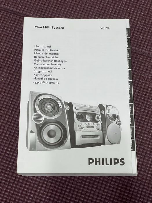 Sistem audio Philips FW-M730 functional