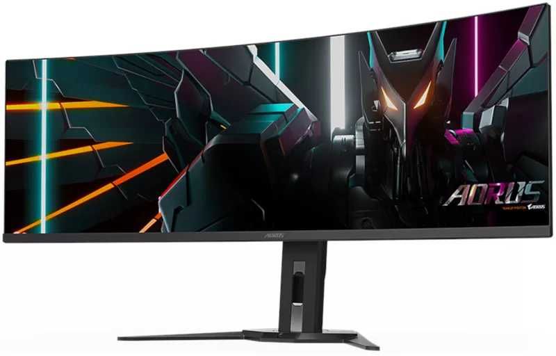 Monitor OLED Gigabyte AORUS 49-inch 5120x1440 Nvidia 144Hz PIP 2x5W