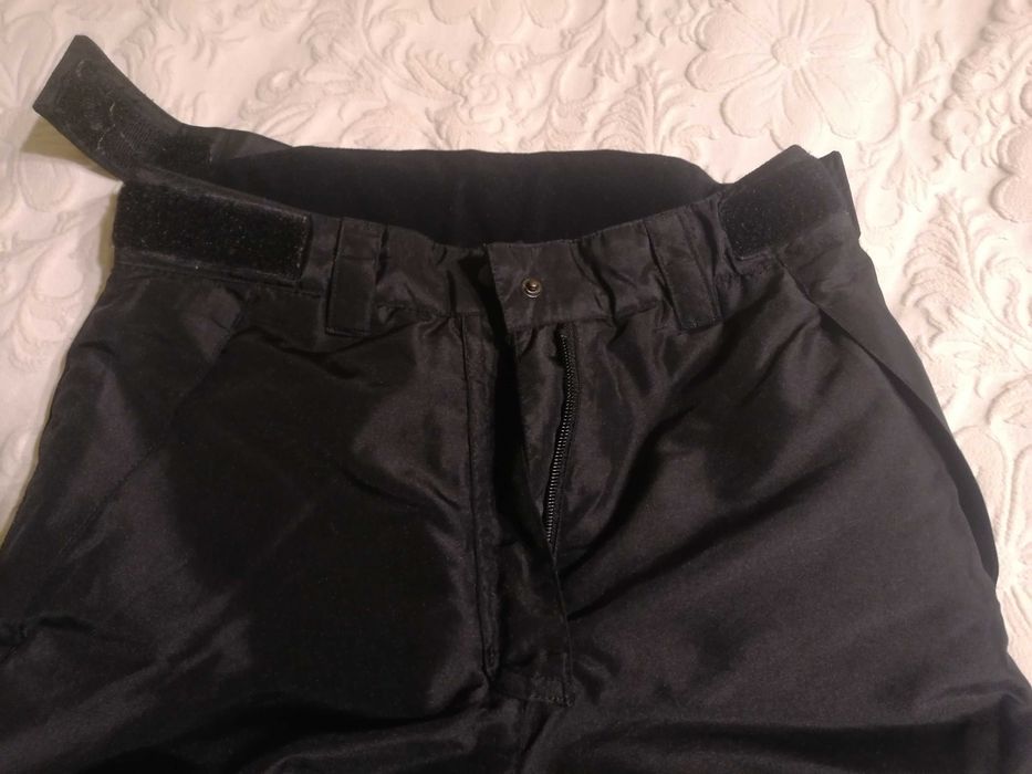 Pantaloni ski fete negri 134-140/50ei